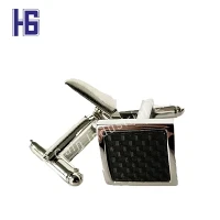 Cufflinks tal-Fibra tal-Karbonju
